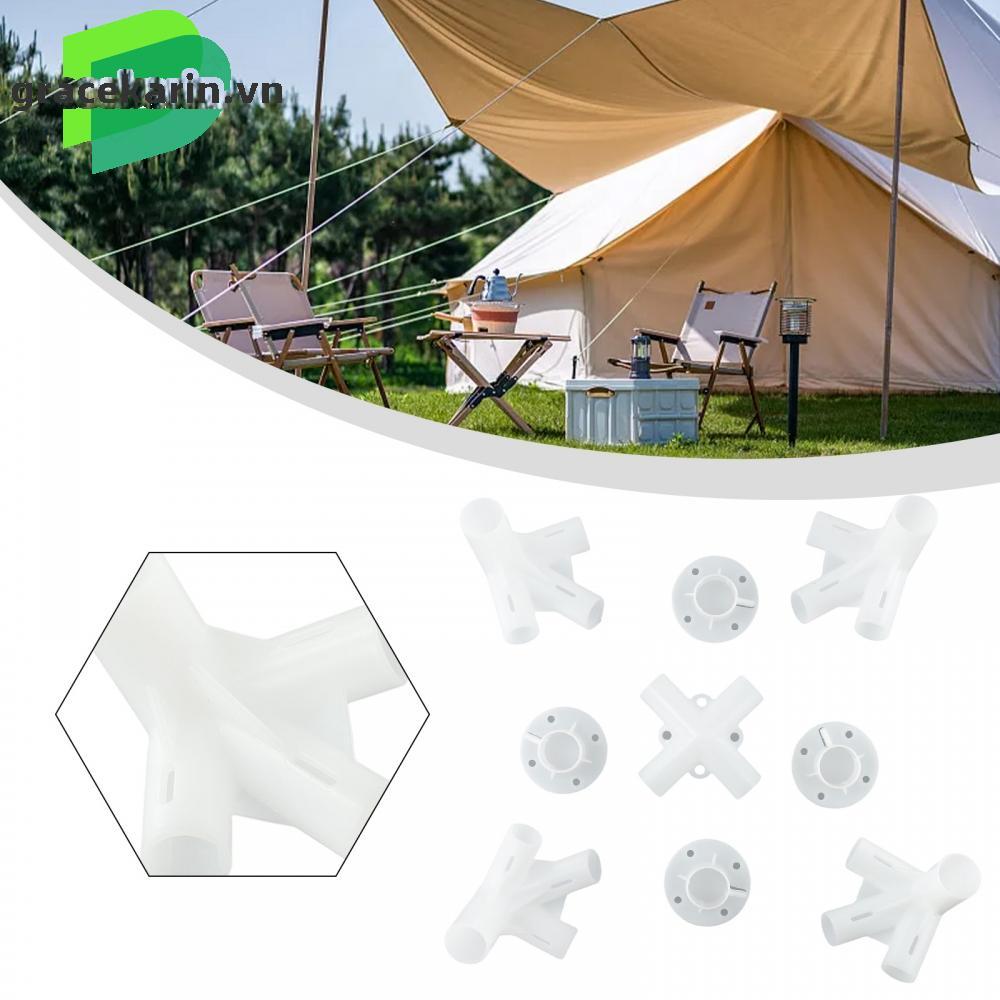 Connectors Feet For Gazebo Awning Tent Garden Kit Plastic Set Spare Tools Center
