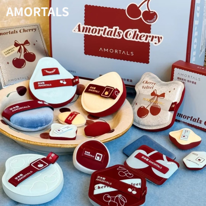 AMORTALS bông phấn Đặt độ nảy cho da mềm mại bông phấn