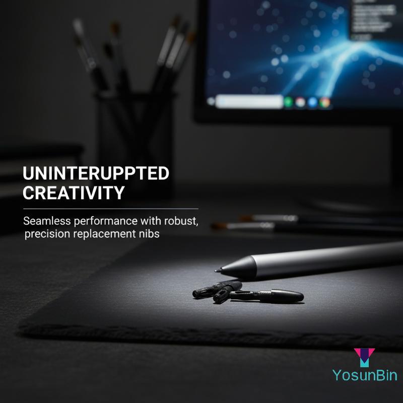 YosunBin] 10 Cái P01 Bút Stylus Đầu Thay Thế Độ Chính Xác Cao Chống Mài Mòn Nibspatible Với DECO01 D