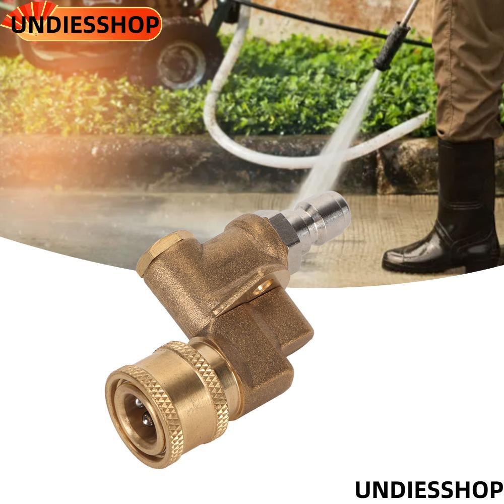 Bộ ghép nối xoay máy rửa áp lực UNDIESSHOP, Bộ ghép nối xoay kết nối nhanh 4500 PSI 4500psi, 5 góc 1