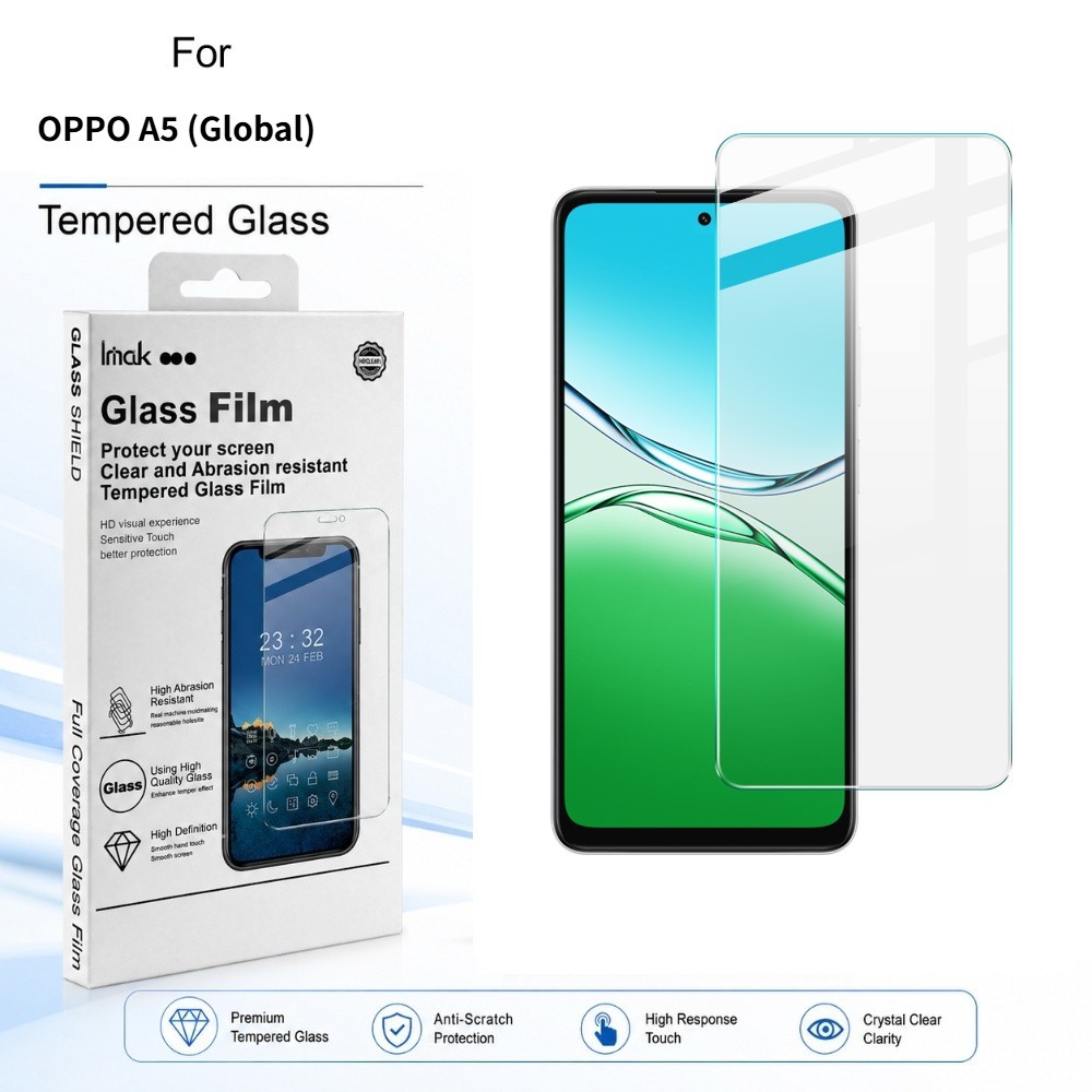 Kính Cường Lực Cho OPPO A5 A3 A3x A2x Pro Vitality Energy Global Ấn Độ Chống Dầu FM0001