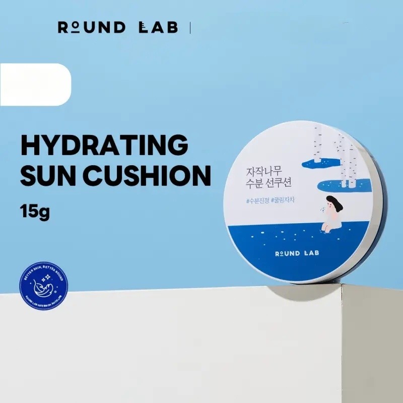 Round Lab Birch Juice Cushion 15g Chống Nắng Dưỡng Ẩm Không Bết Dính - RNL1-4