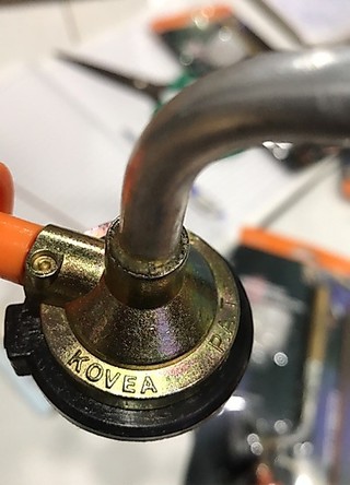 Đầu khò lửa KOVEA sử dụng bình gas mini