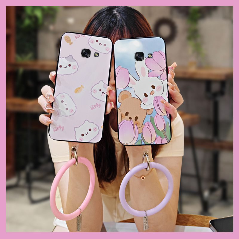 Ốp Điện Thoại Chống Va Đập Thanh Niên Cho Samsung Galaxy A7 2017 / A720 Vòng Chống Bụi Bẩn Bảo Vệ Ho