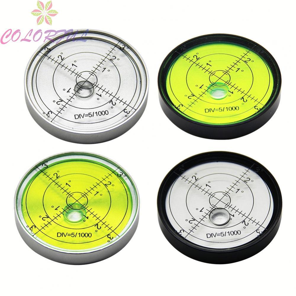Level Bubble 60x10mm A/B/C/D Black/Silver Green/White High Precision Level