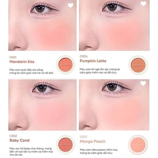 Phấn má đơn xinh xắn The Saem Saemmul Single Blusher 5g