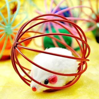 Đồ chơi chuột lồng cho mèo