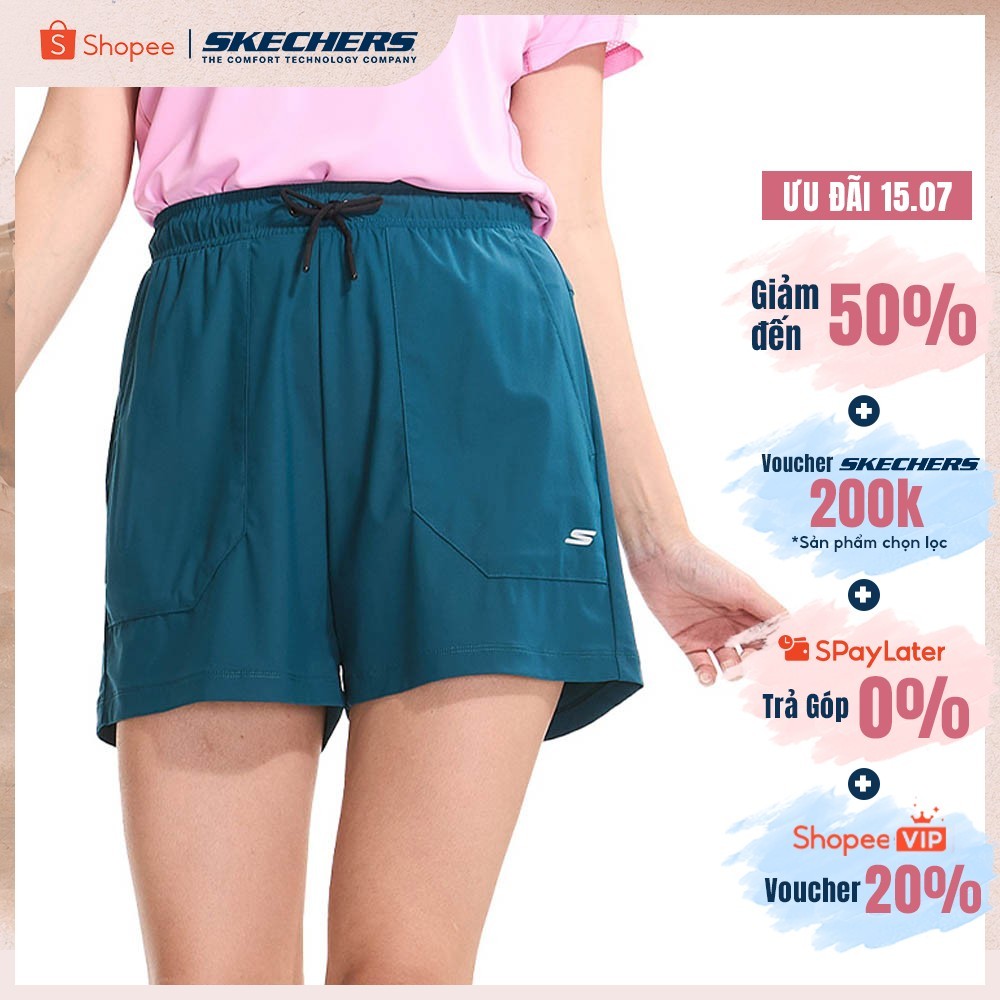 Quần Đùi Thể Thao Nữ Skechers Dynamic Walking Performance Shorts - P125W042-006U Online Sale
