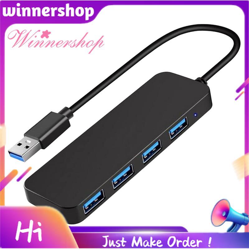 4 cổng USB Hub, USB 3.0 Hub Bộ chia USB Bộ mở rộng cho máy tính xách tay, Ổ đĩa Flash, HDD, Bảng điề