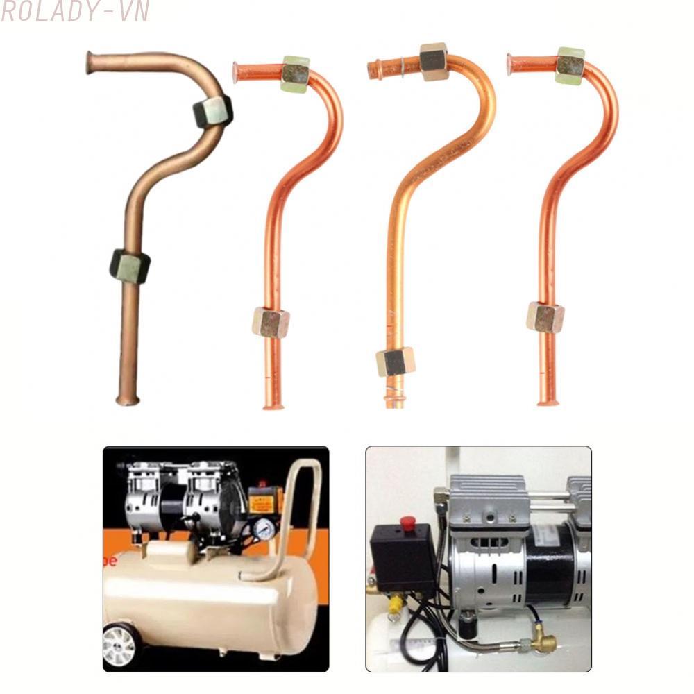 #ROYALLADY#Smooth Operation with 16x1 5mm Thread Aluminum Pump Pipe for Air Compressors