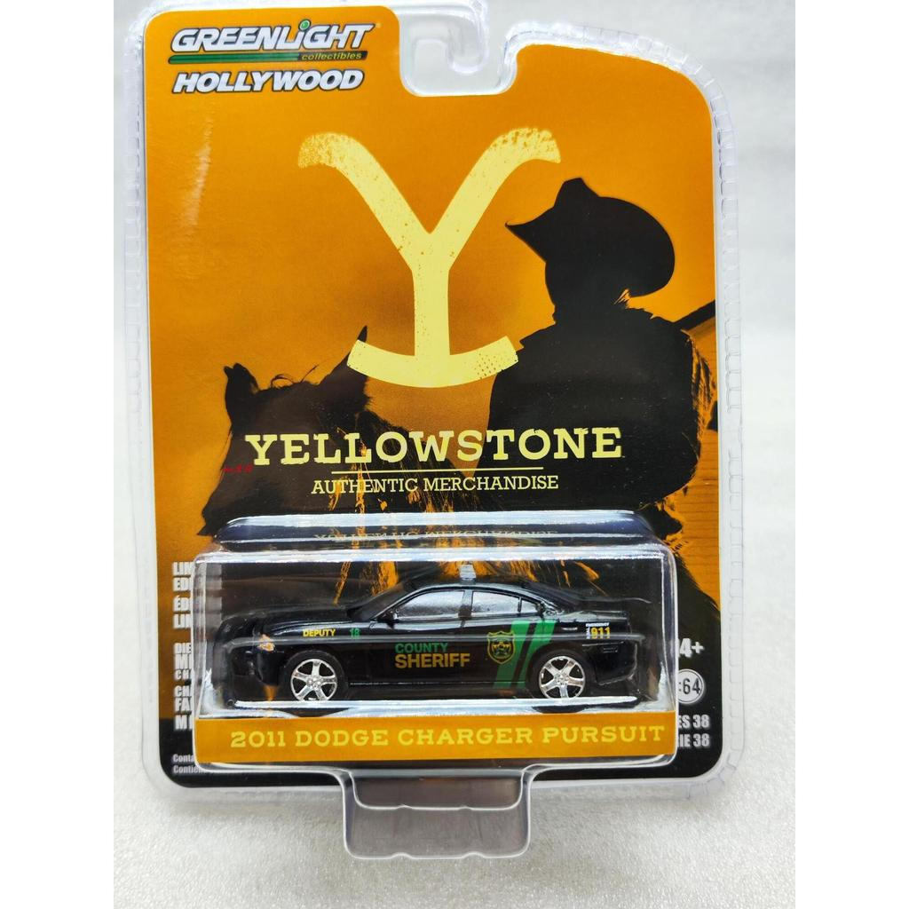 Đèn xanh 1: 64 Yellowstone-2011 Dodge War Horse Charger-18 Phó cảnh sát trưởng hạt