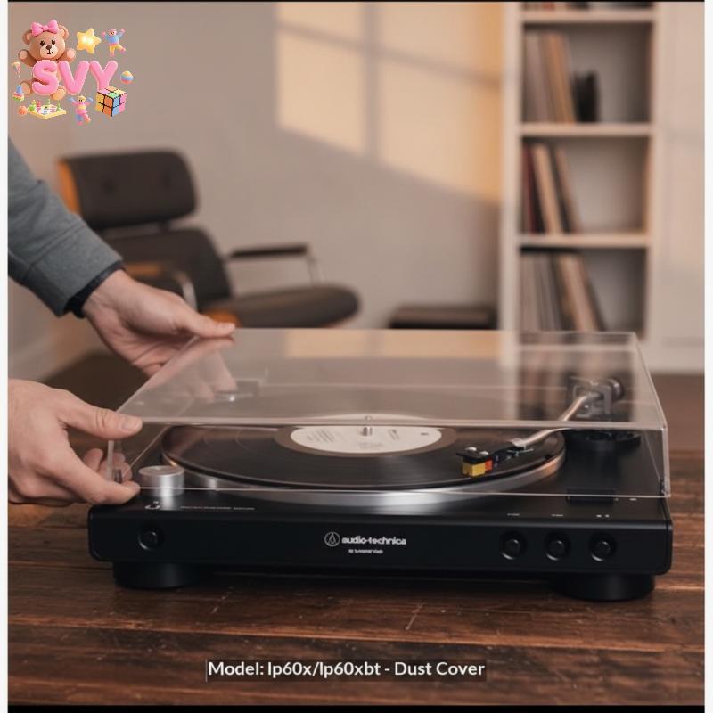 [SVY] Acrylic LP Player Bụi Thay Thế Chống Trầy Xước Chống Nước Bảo Vệ Có Thể Sửa Chữa Với AT LP120X