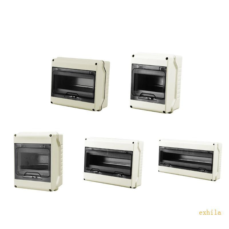 Hộp phân phối ngắt mạch chống nước exhila 3 5 8 12 18Ways Hộp bảo vệ phân phối điện cho trong nhà và