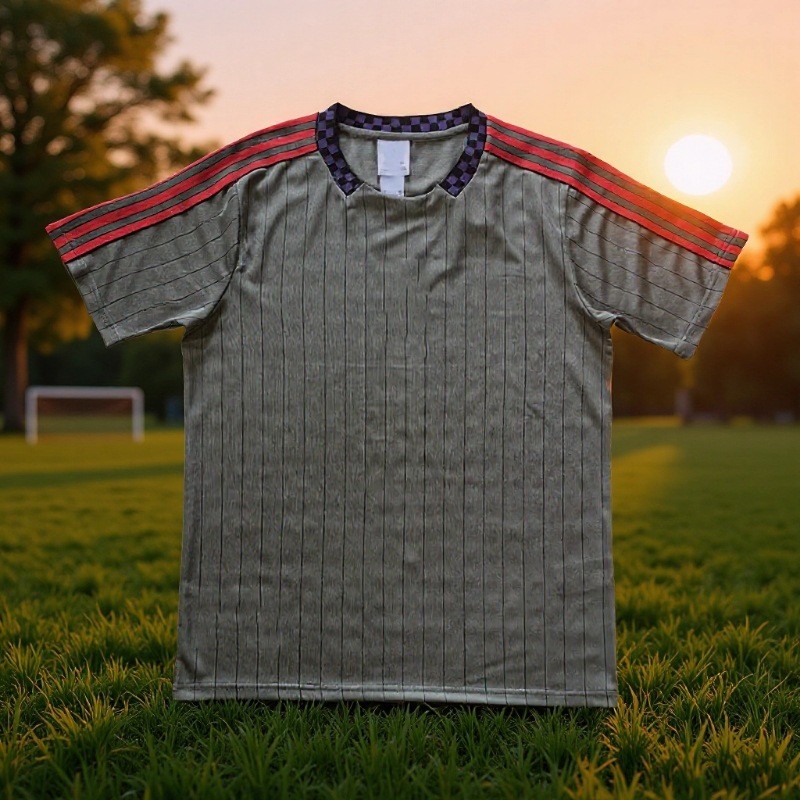 Áo bóng đá Bayern 25 Retro Áo thun ngắn tay Áo bóng đá Jersey