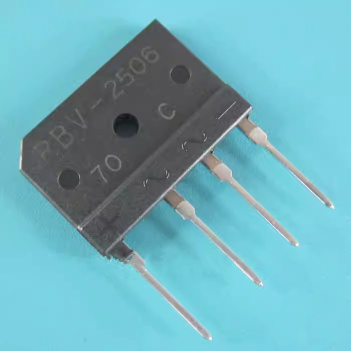5 chiếc RBV-2506 Row Bridge -4 Pin 25A 600V RBV2506 hàn