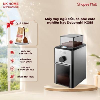 [KOL/KOC] Máy xay ngũ cốc, cà phê cafe nghiền hạt DeLonghi KG89 Coffee Grinder | Chính hãng bảo hành 12 tháng