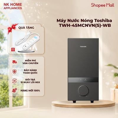 [KOL/KOC] Máy Nước Nóng Trực Tiếp Toshiba TWH-45MCNVN(S)-WB - 4500W  – Chống Giật ELCB | BH 24 tháng