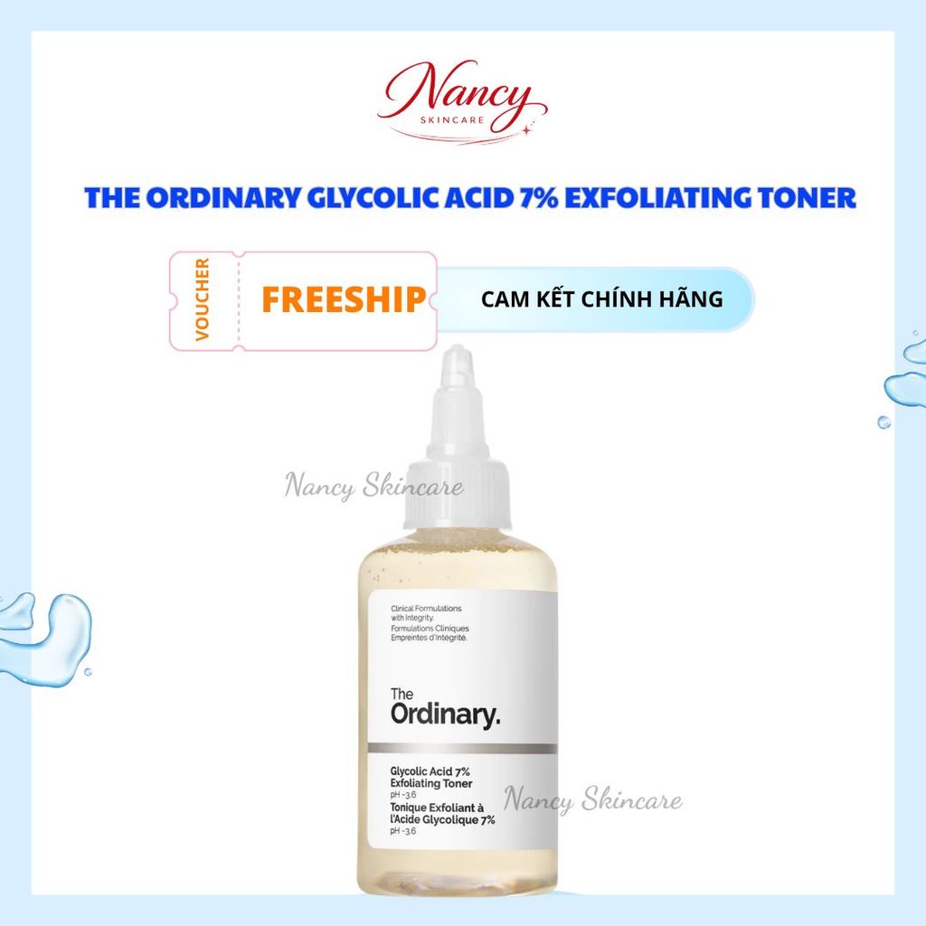 💦 The Ordinary Glycolic Acid 7% Exfoliating Toner