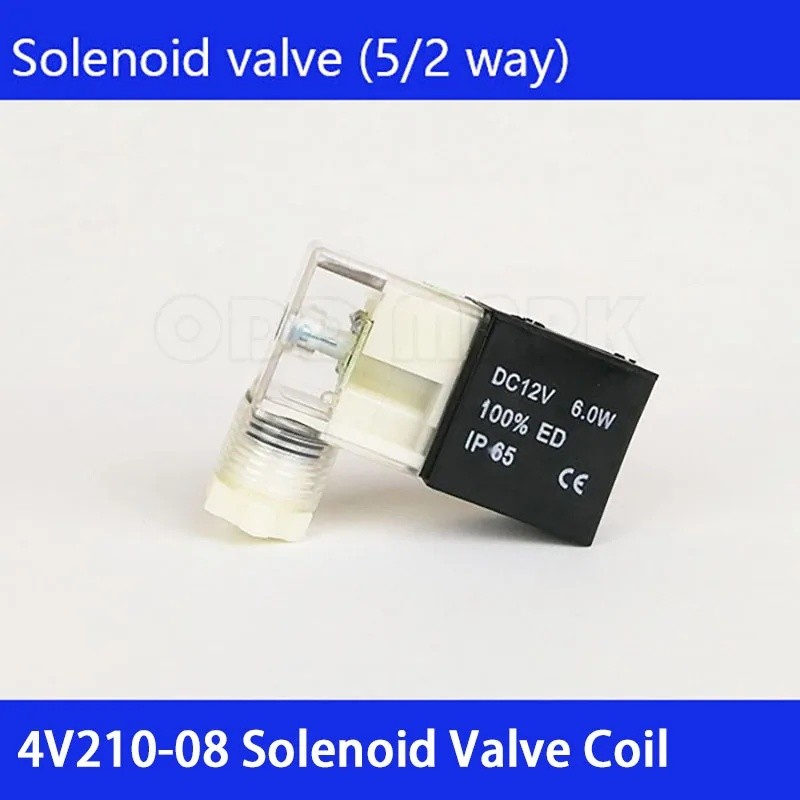 Cuộn dây van điện từ 4V210-08, DC24V, DC12V, AC220V, AC110V Y