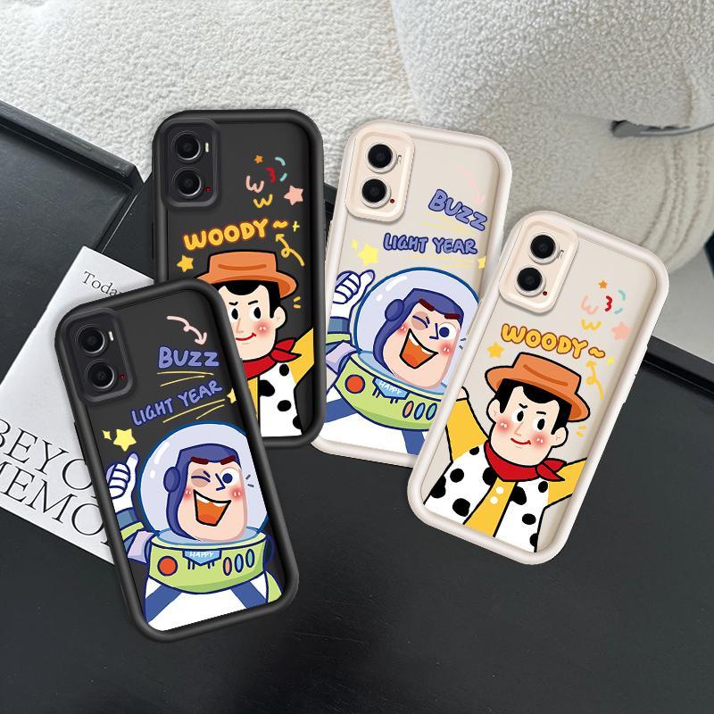 Dành Cho OPPO A76 A96 4G Silicon Độc Đáo Đáng Yêu Mềm Ốp lưng TPU Toy Story Buzz Lightyear Ốp Lưng