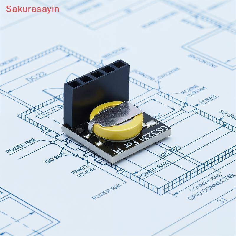 {Sakurasayin} Essential DS3231 RTC Time Clo Module Có Pin Cho Raspberry Pi Đồng Nhất Hẹn Giờ Hỗ Trợ 