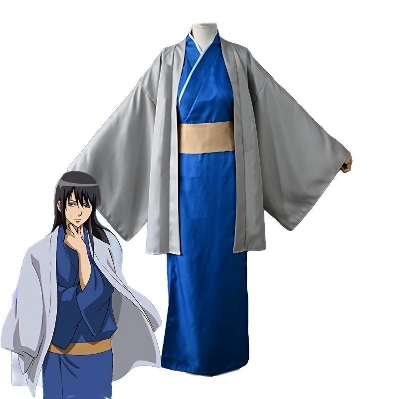 Gintama Kotaro Quần Áo Hai Chiều cosplay Bộ Đồ Kimono Trọn Bộ Hàng Sẵn Có Khuyến Mãi Gintama cos Quầ