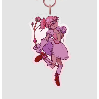 Madoka Acrylic Keychain Madoka Magica Nắng decro Shop