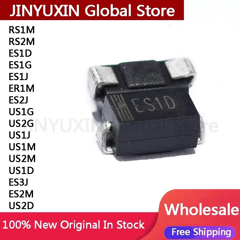 10 Chiếc RS1M RS2M ES1D ES1G ES1J ER1M ES2J US1G US2G US1J US1M US2M US1D ES3J ES2M US2D SMA Bán Buô