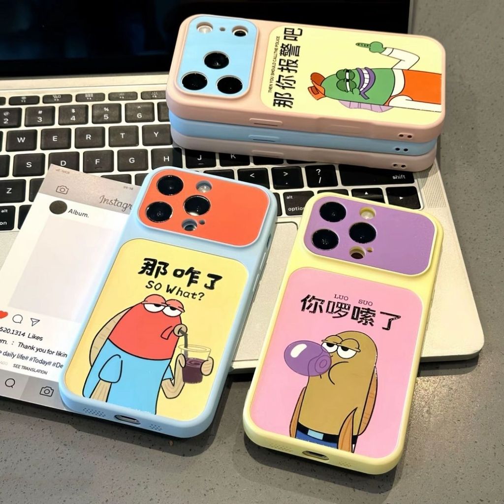 Phim hoạt hình Người đi qua Nàng tiên cá Sau đó bạn gọi cảnh sát Thích hợp cho Apple171615Ốp điện th