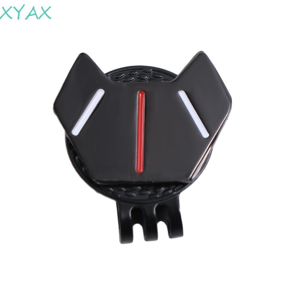 XYAX Golf Hat Clip Ball Marker, Hợp kim kẽm Golf Marker, Golf Ball Marker All-Portable Tiện lợi Tran