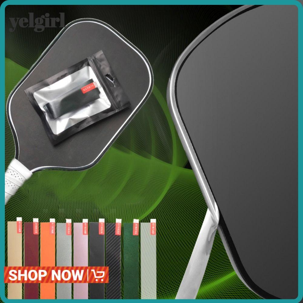 AGLYELGIRL Miếng dán bảo vệ vợt Pickleball, Băng cạnh đầu mái chèo dài 75cm chống mài mòn, Nhiều màu