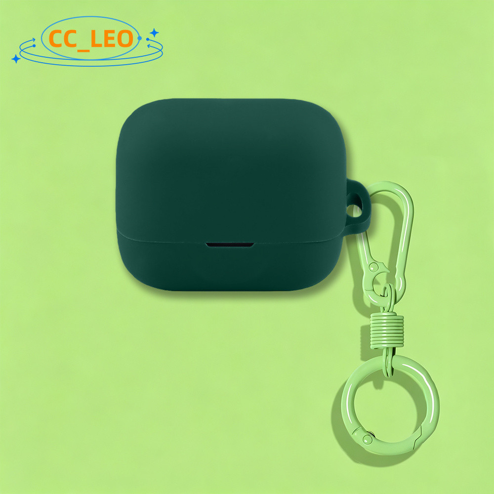 Compatible with EarFun Air Pro 4+ Case Cute Colorful Metal Finger Ring Pendant Suitable for EarFun A
