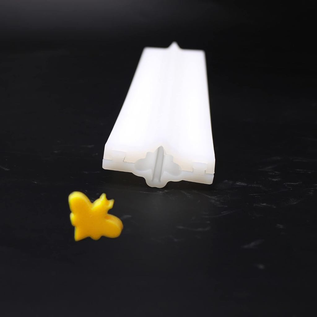X-Haibei Honeybee Ống Cột Xà Phòng Silicon Nhúng Xà Phòng Làm Đồ Dùng Dia. 1inch