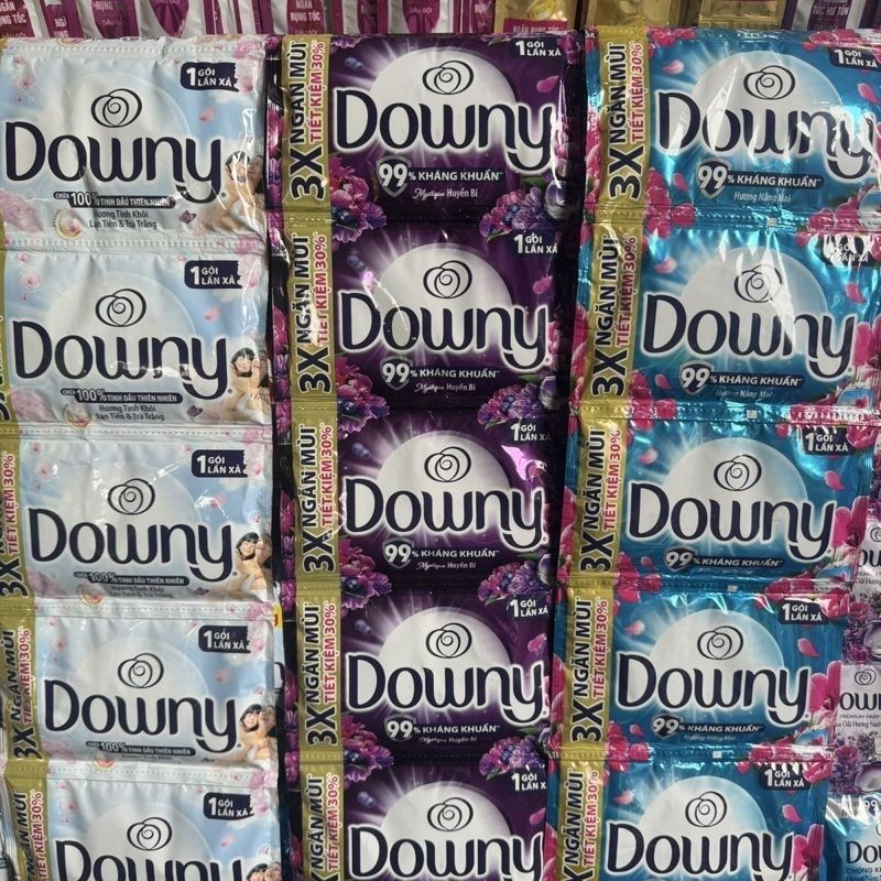 Donnie Việt Nam Downy Softener Fragrance Laundry Care Liquid Big Bag Family Pack 50ml / gói P8.12