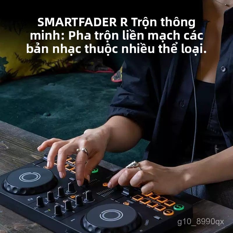 Bàn DJ Pioneer FLX2 điều khiển hỗ trợ kết nối điện thoại và máy tính bảng chuyên nghiệp giao nhanh b