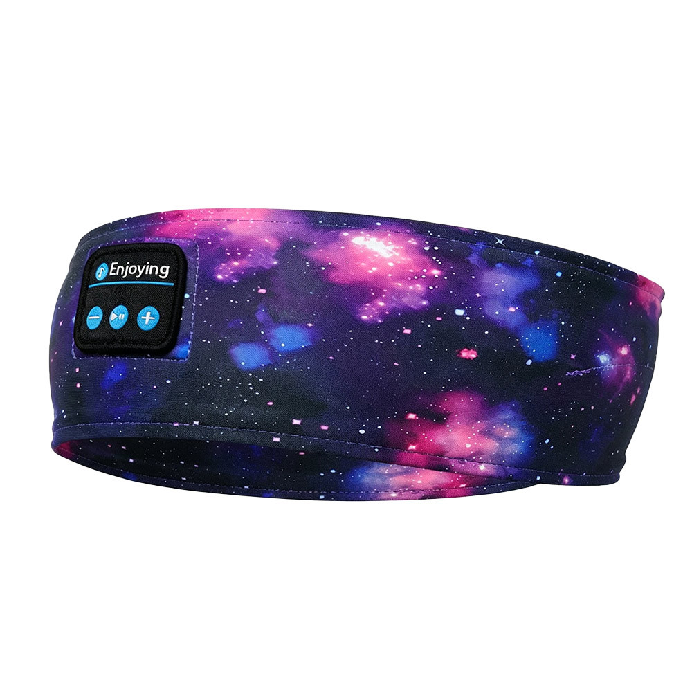 MUSICOZY Bluetooth 5.4 Sleep Headband Headphones, Elastic Cloth, Practical Headset For Indoor Night 
