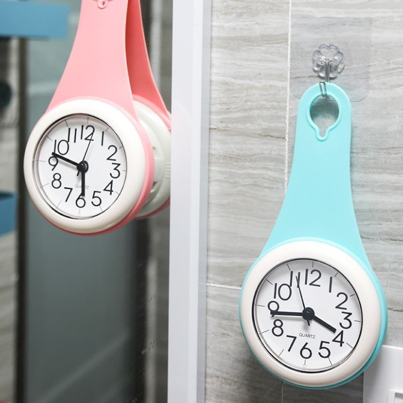 New Product#Silent clock for bedroom, creative wall clock, small simple clock, waterproof for bathro