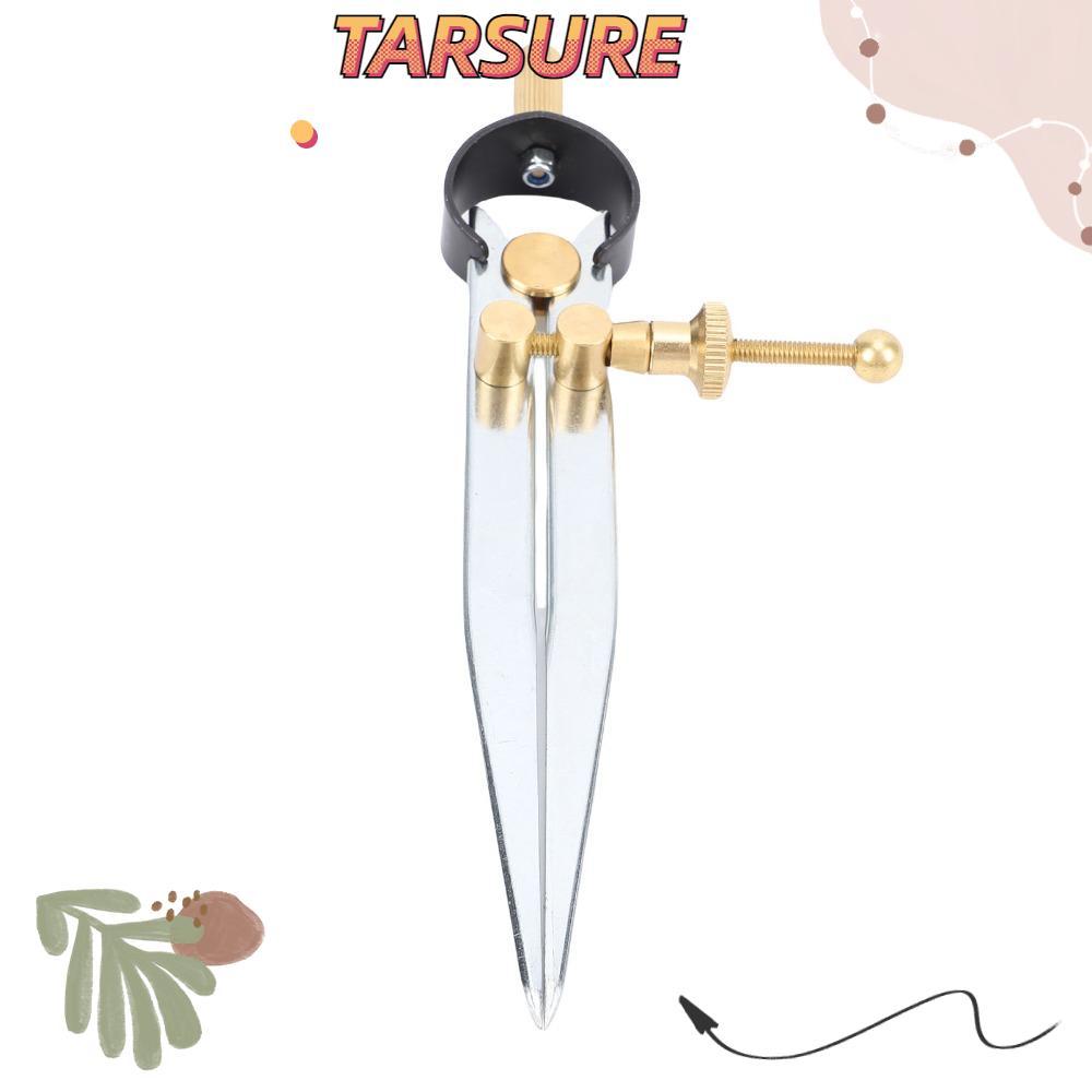 TARSURR Spring Divider Caliper, Flat Leg Shape Lockable Design Wing Divider Caliper, Có thể điều chỉ