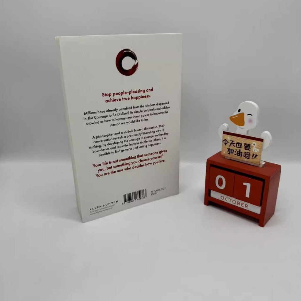 Sản phẩm mới Hated Courage The Courage to Be Dislikes Phiên bản tiếng Anh Adler Tâm lý gia đình Hàng