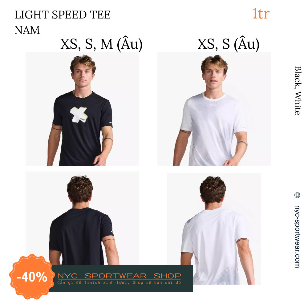 Áo 2XU Light Speed Tee (Nam)