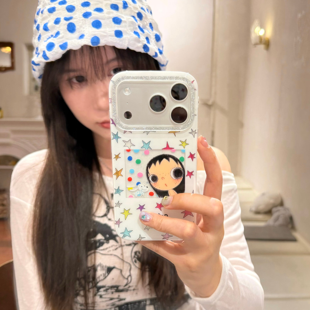 Jimeng Original ins Hàn Quốc Dễ Thương Xiaoyu Ngôi Sao Đầy Màu Sắc Con Chó Con Minh Họa 17 Thích Hợp