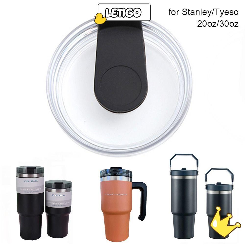 [LETIGO] Nắp chai, không có nắp cốc 20oz / 30oz, Nắp thay thế niêm phong chống tràn bằng nhựa bền bỉ