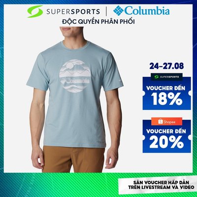 Áo Thun Nam Columbia Men'S Sun Trek™ Graphic - Xanh Dương - 1931173460