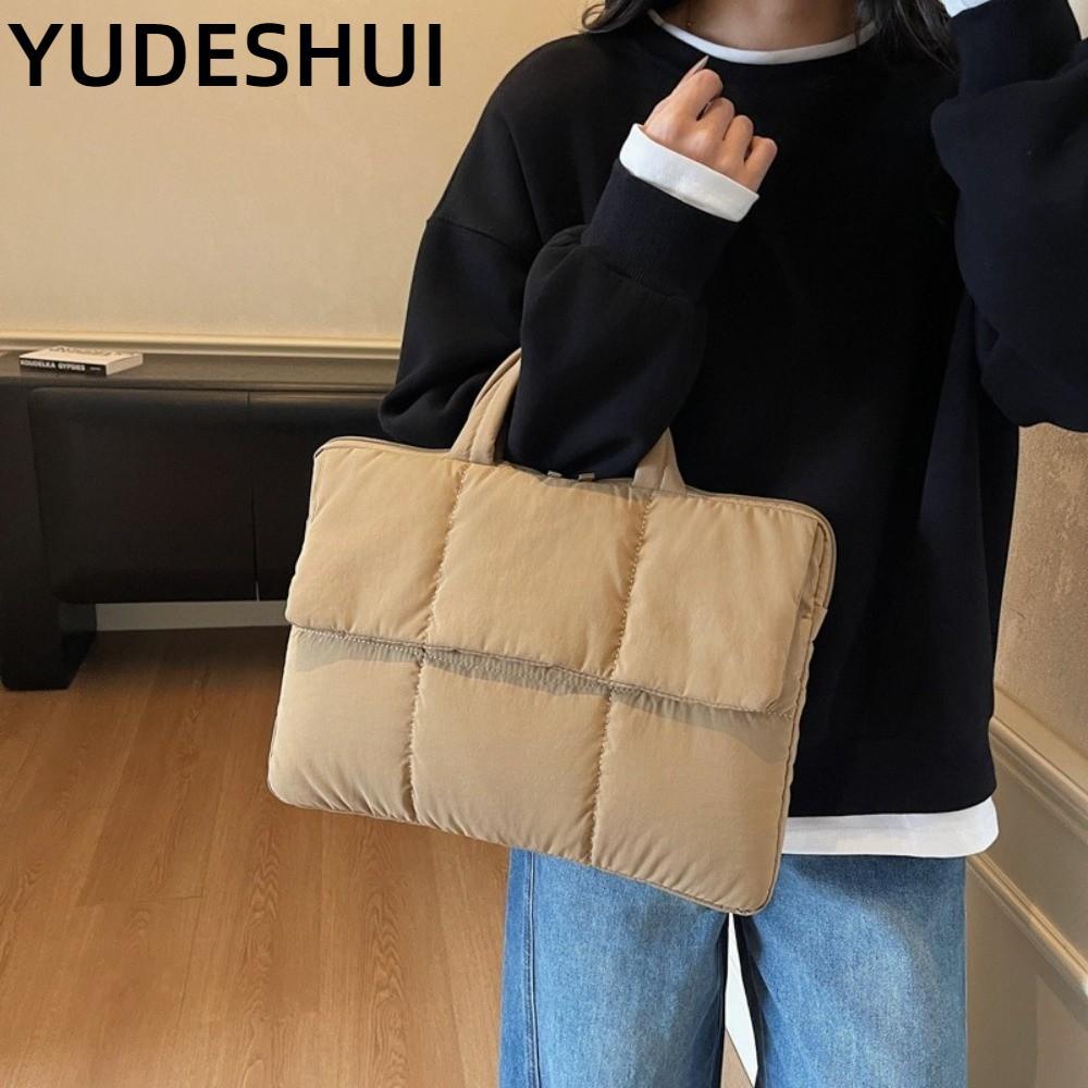 YudhUI Gối Laptop, Túi Xách Laptop 16 Inch Chống Sốc, Nhẹ Puffy Dung Tích Lớn Túi Bảo Quản Du Lịch