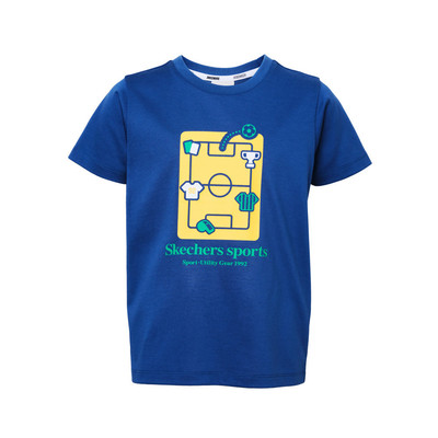 Áo Thun Tay Ngắn Trẻ Em Skechers Soccer Team Short Sleeve Tee-SL324K638-00SA Online Sale