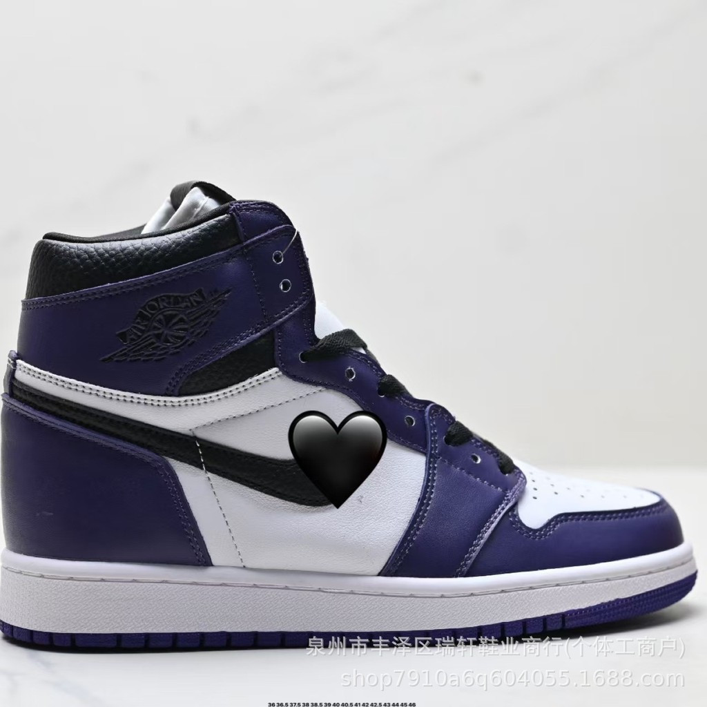Putian Pure Nguyên Chất Xuyên Biên Giới AJ 1 Jordan Thế Hệ Cao Cấp Cổ Điển Retro Văn Hóa Nam Nữ Giày