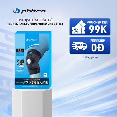 Đai Bảo Vệ Khớp Gối Loại Cứng Phiten Metax Supporter Knee Firm