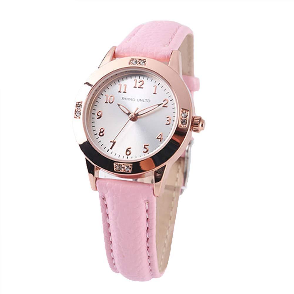 Directly from Japan Women Watch Fashion Cute Leather Band Luminous Quartz Girls Ladies Fashion Watch