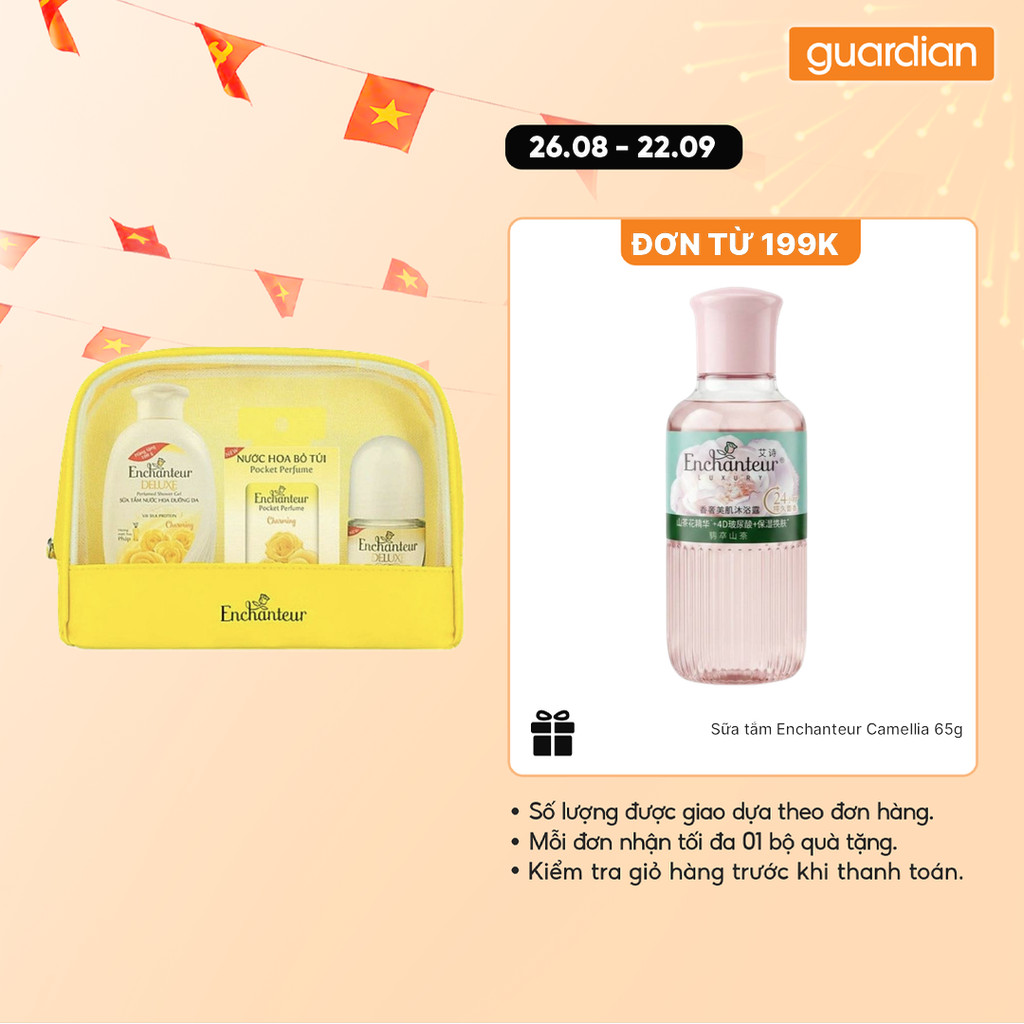 Bộ Sản Phẩm Du Lịch Enchanteur Charming | Guardian Việt Nam