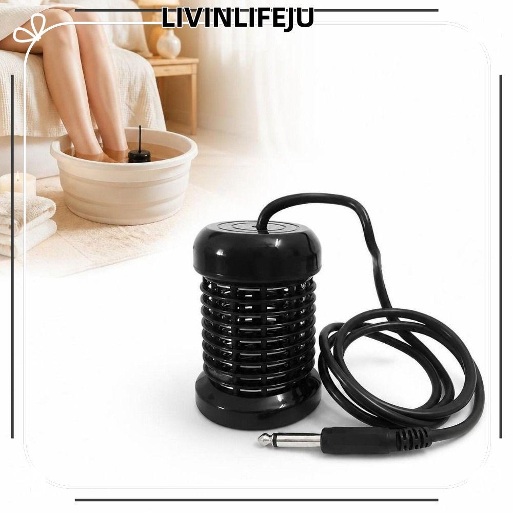 ILIVINLIFE Ionic Head, Dễ dàng cài đặt Thay thế bồn tắm chân hydro màu đen, Công nghệ ion di động tư